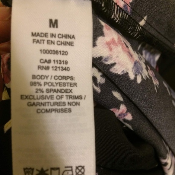 Dynamite Floral Long Skirt Size Medium - Picture 3 of 3